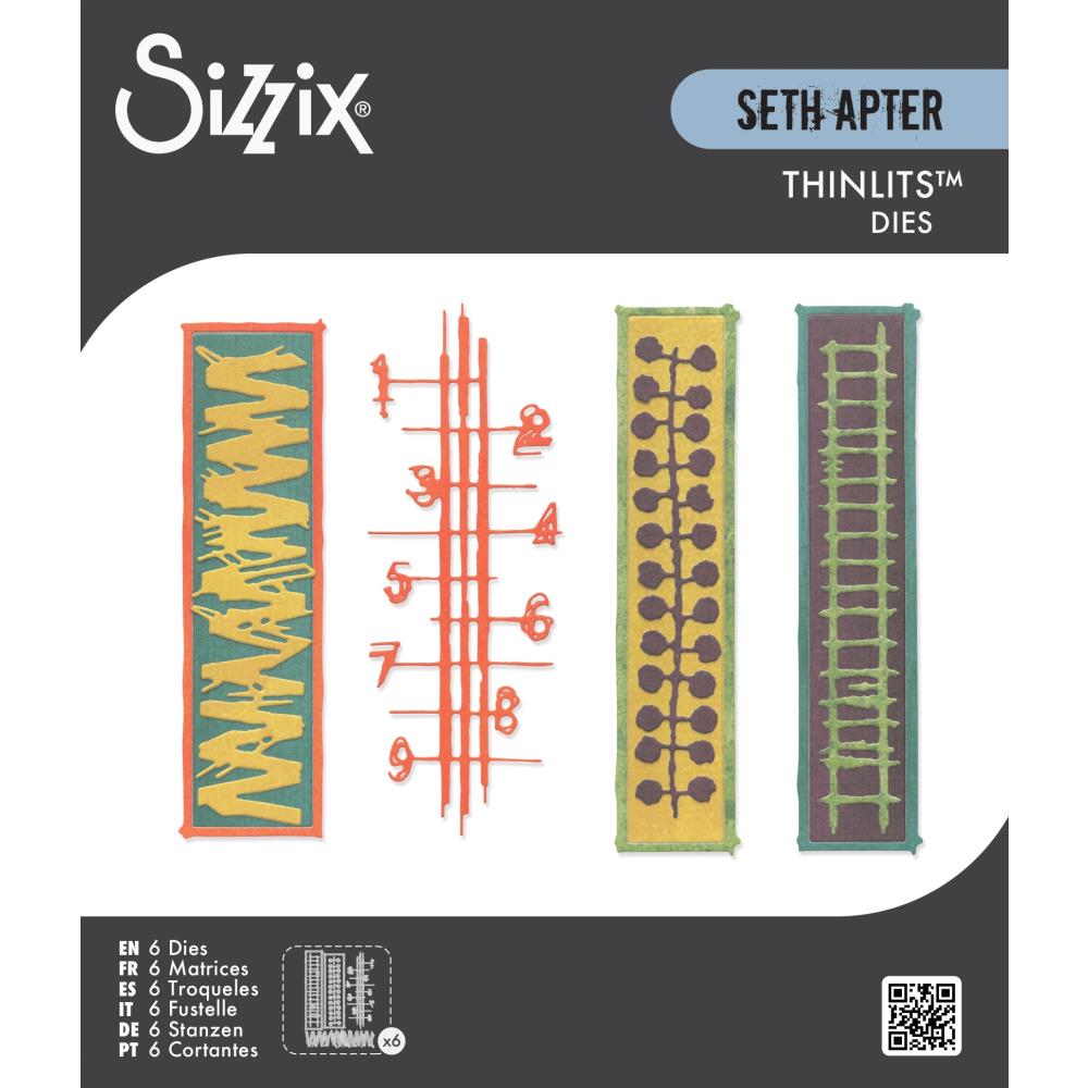 Seth Apter sizzix die: Stretchers