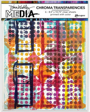 Dina Wakley transparencies - Chroma transparencies: Grunge specimens