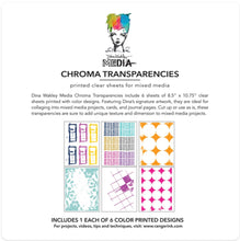 Dina Wakley transparencies - Chroma transparencies: Grunge specimens