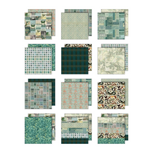 Tim Holtz vault - 12x12” idea-ology paper pad: teal
