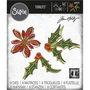 Tim Holtz Alterations thinlits dies - Seasonal sketch