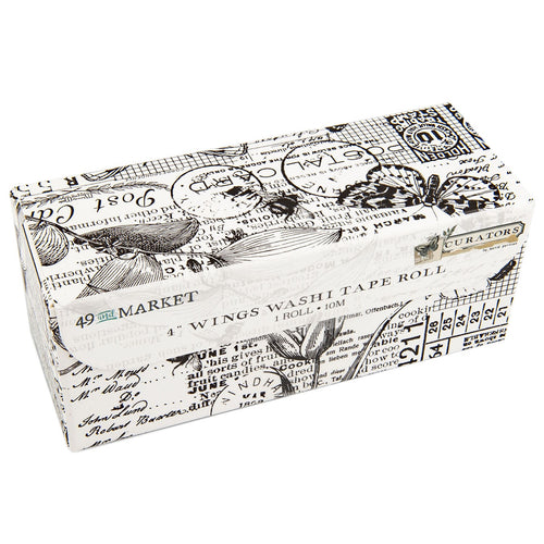 49 and Market: Curators - 4” Wings washi tape roll