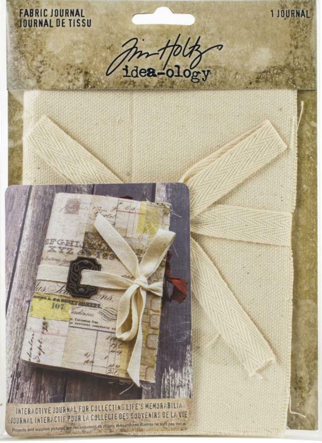Tim Holtz Idea-ology: Fabric journal