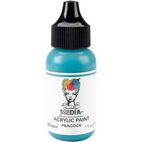 Dina Wakley Media 1oz paint - Peacock