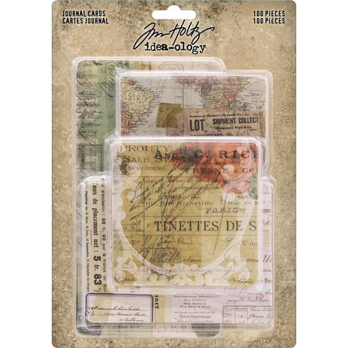 Tim Holtz Idea-ology - Journal cards 100/pk