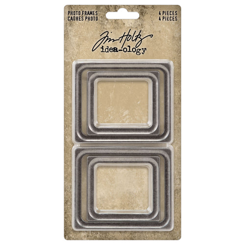 Tim Holtz - Idea-Ology Metal adornment: photo frames