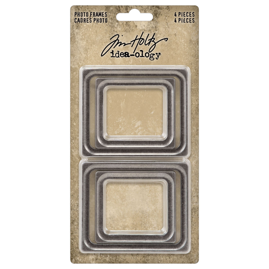 Tim Holtz - Idea-Ology Metal adornment: photo frames