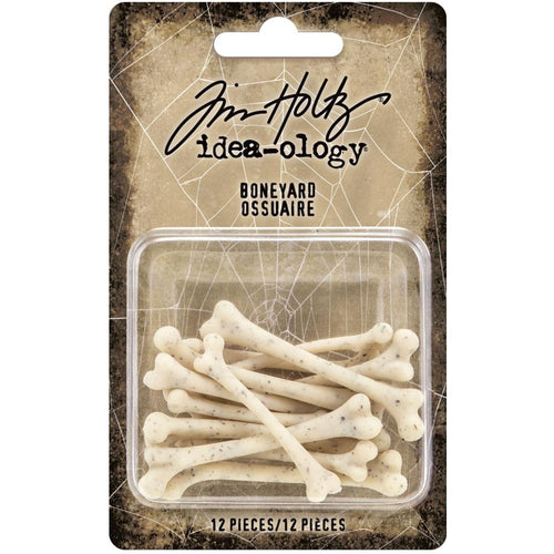 Tim Holtz - Idea-Ology Halloween 2021: Boneyard 12/pkg