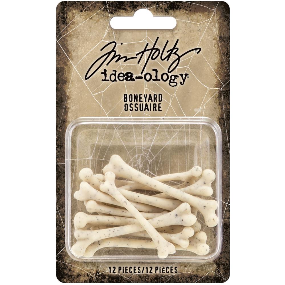 Tim Holtz - Idea-Ology Halloween 2024: Boneyard 12/pkg