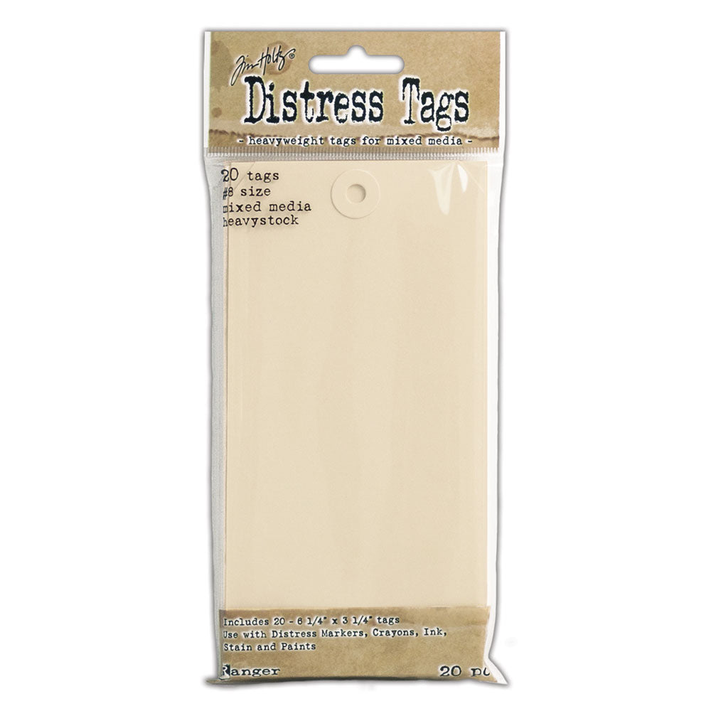 Tim Holtz distress tags #8 20/pack