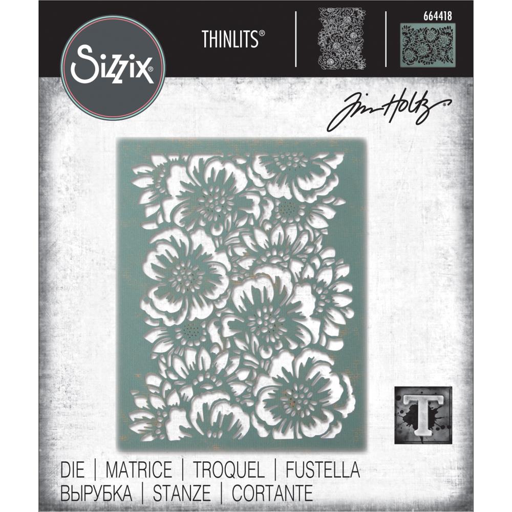 Tim Holtz Sizzix thinlits dies - Bouquet