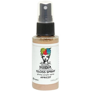 Dina Wakley Media gloss spray - Apricot