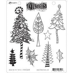 Dylusions Cling Stamp - Wood for the Trees