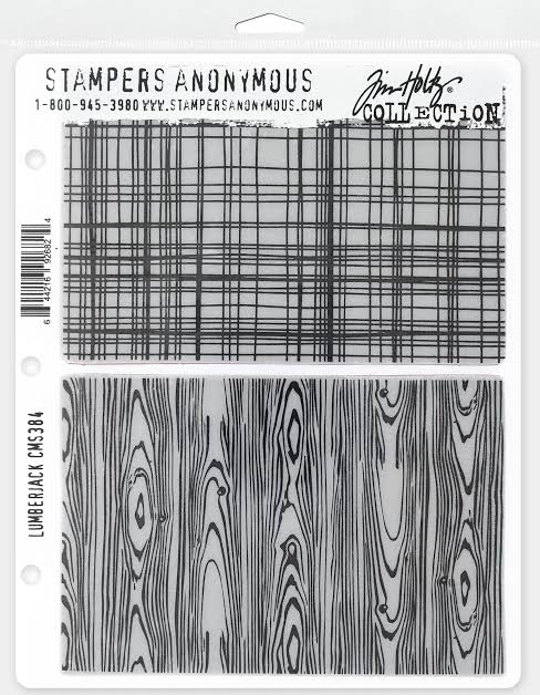Tim Holtz Stampers anonymous - Lumberjack