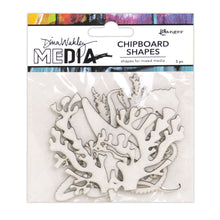 Dina Wakley media chipboard - Ocean