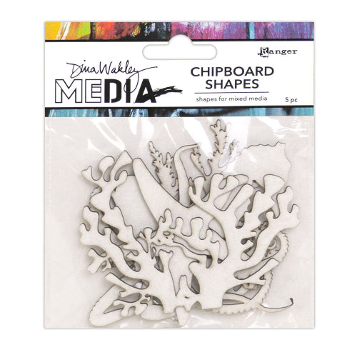 Dina Wakley media chipboard - Ocean