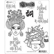 Dyan  Reaveley Cling Stamp - High Tea