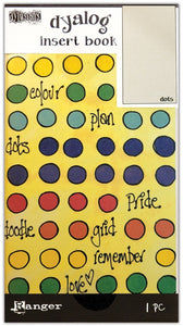 Dyan Reaveley - Dylusions Dyalog insert books: Dots #3