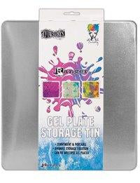 Gel plate storage tin