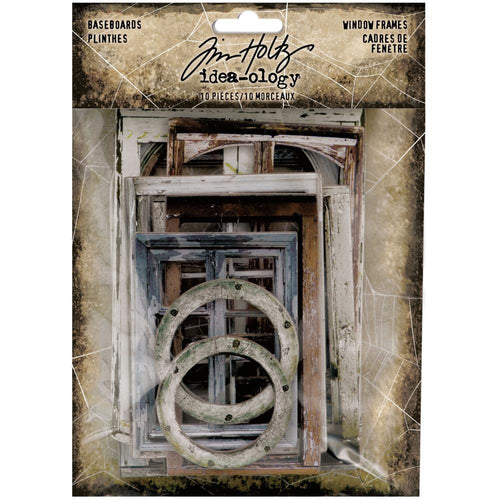 Tim Holtz Idea-Ology Halloween 2021: baseboard Window frames