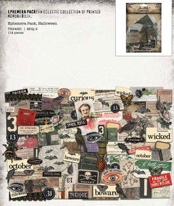 Tim Holtz Idea-ology Halloween 2022: Ephemera Pack 114/Pkg