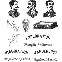 Tim Holtz Stampers anonymous - Noble Gent