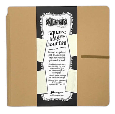 Dylusions square ledger journal
