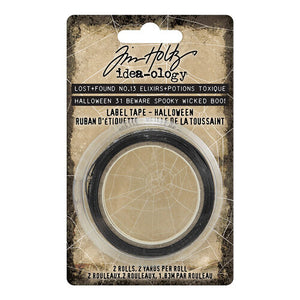 Tim Holtz Idea-ology Label tape - Halloween  2020