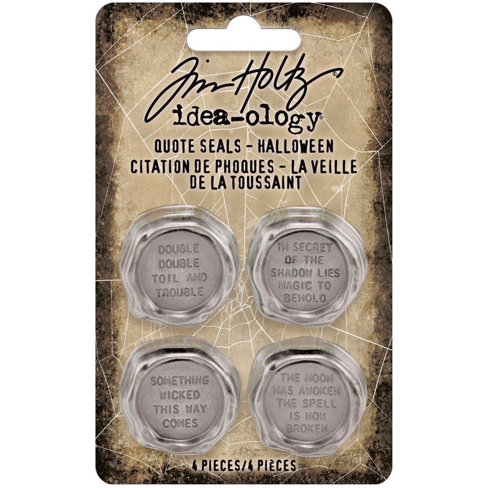 Tim Holtz idea-ology 2021 Halloween: Quote seals