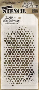 Tim Holtz layering stencil - Bubble (THS002)