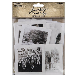 Tim Holtz - Idea-Ology: Snapshots volume 2- 36 pieces