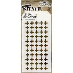 Tim Holtz layering stencil - Plus
