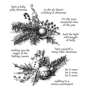 Tim Holtz Stampers anonymous - Cozy Christmas