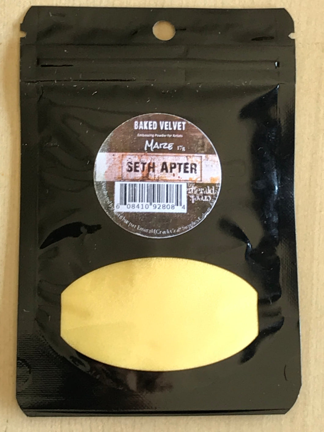 Seth Apter -Maize Baked Velvet embossing powder