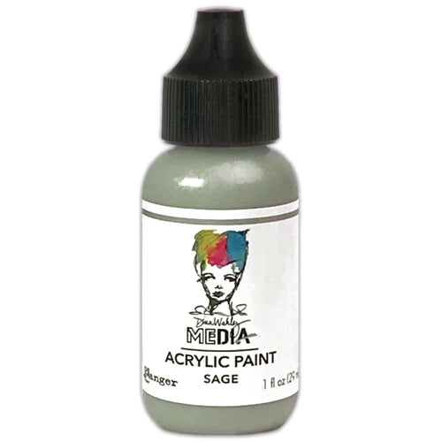 Dina Wakley Media 1oz paint - Sage