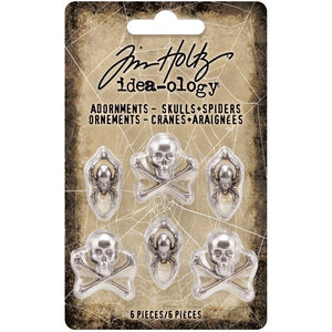 Tim Holtz idea-ology - Halloween Skulls and spiders
