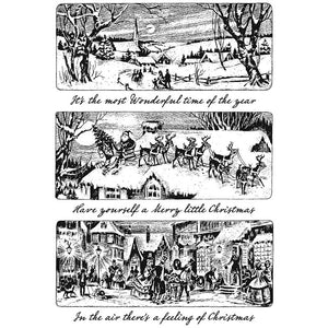 Tim Holtz Stampers anonymous - Holiday Scene