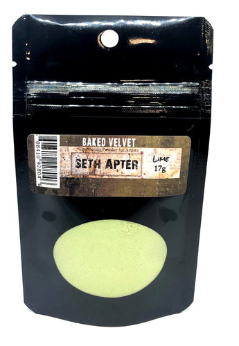 Seth Apter -Lime Baked Velvet embossing powder