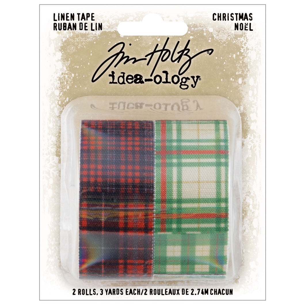Tim Holtz idea-ology Christmas 2022: linen tape
