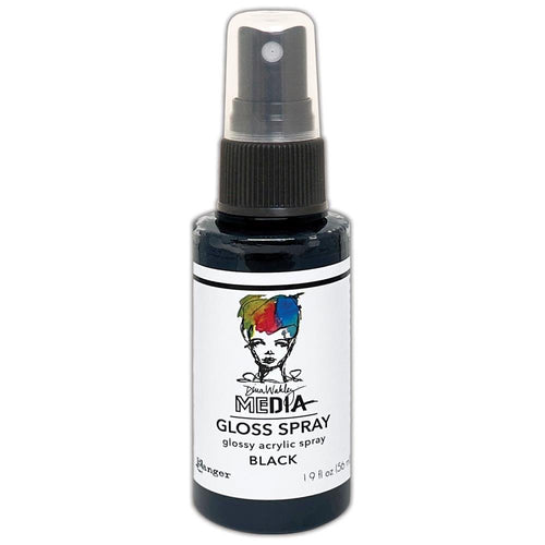 Dina Wakley Media gloss spray - Black