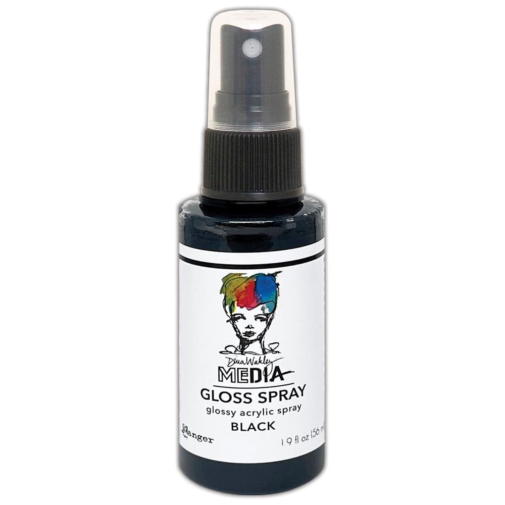 Dina Wakley Media gloss spray - Black