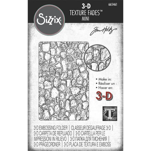 Tim Holtz 3-D texture fade - Mini Cobble stones