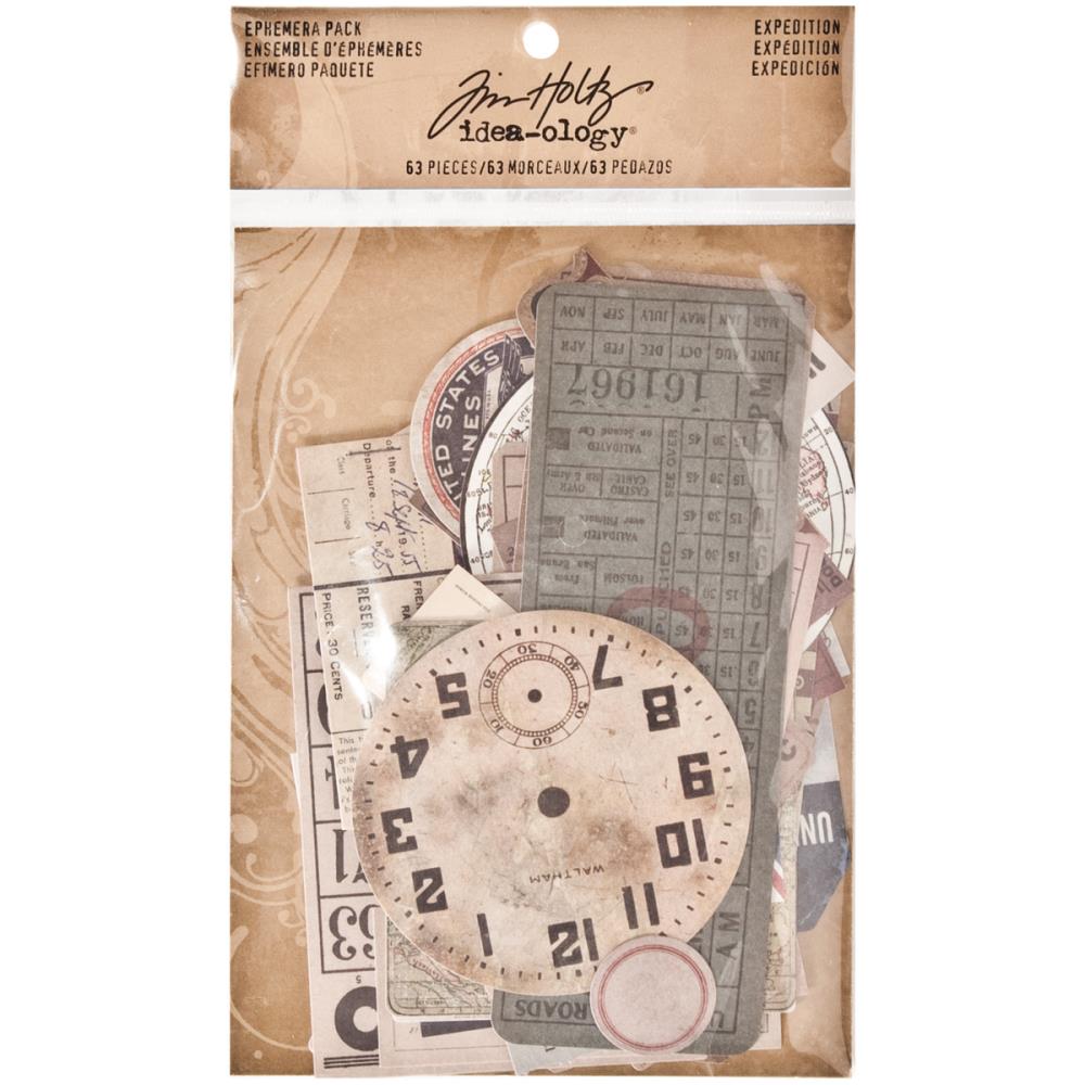 Tim Holtz Idea-ology Ephemera - Expedition