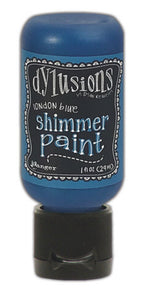 Dylusions shimmer paint 1oz - London blue