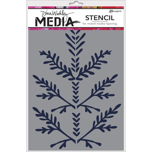 Dina Wakley Stencil - Boughs