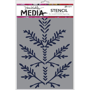 Dina Wakley Stencil - Boughs