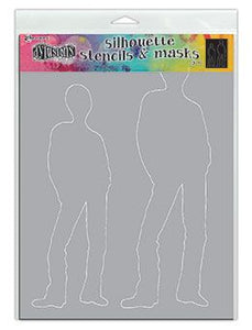 Dyan Reaveley 9"x12" stencil and mask - Tom