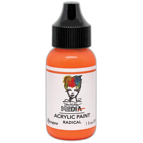 Dina Wakley Media 1oz paint - Radical