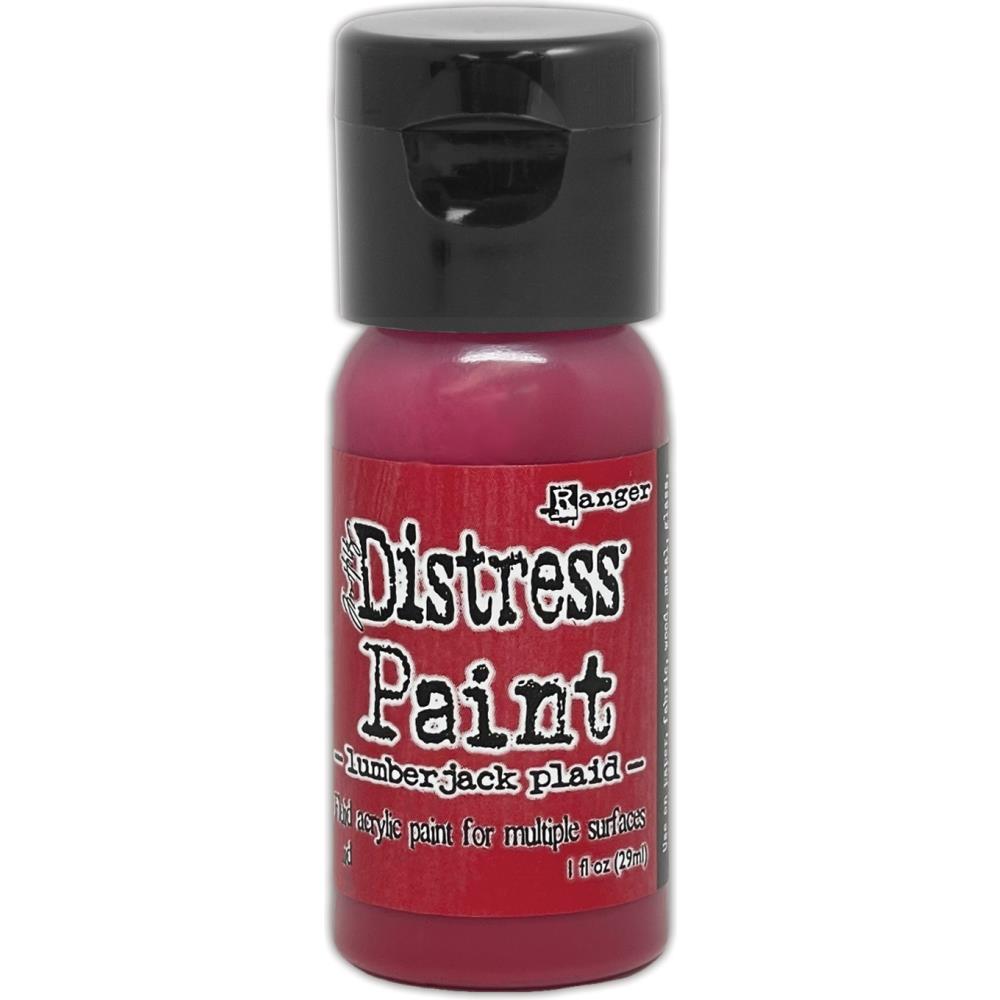 Tim Holtz distress paint - Lumberjack plaid