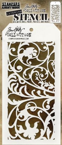 Tim Holtz layering stencil - Ironwork